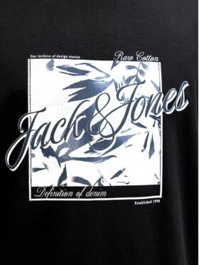Jack & Jones T-Shirt Honolulu 12288088 Czarny Regular Fit