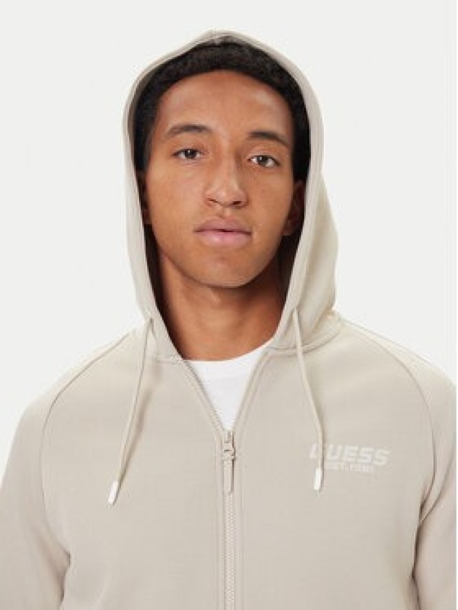 Guess Bluza Z5BQ12 KB3P2 Beżowy Regular Fit