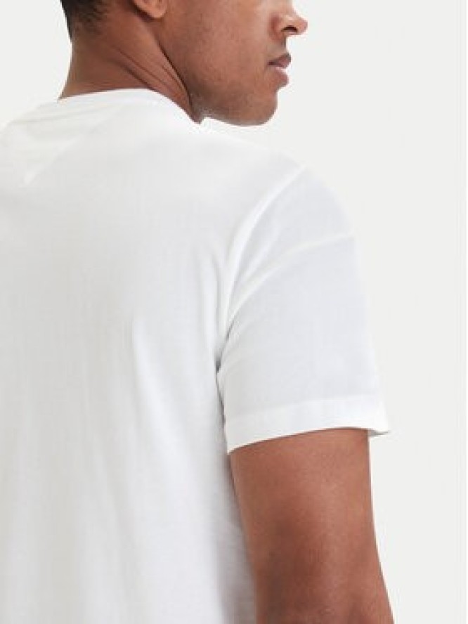 Tommy Jeans T-Shirt DM0DM22539 Biały Regular Fit