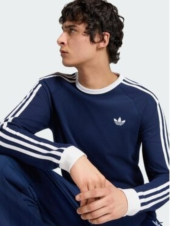 adidas Longsleeve KT5066 Granatowy Regular Fit
