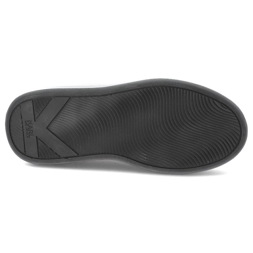Białe Sneakersy Karl Lagerfeld Męskie Buty Sportowe Premium
