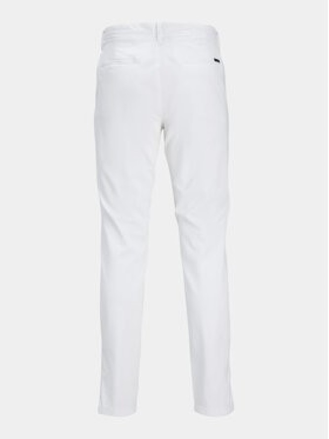 Jack & Jones Chinosy Marco 12150148 Biały Slim Fit