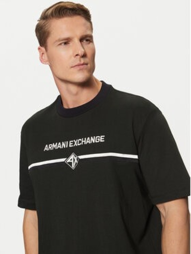 Armani Exchange T-Shirt XM000274 AF12308 UB001 Czarny Regular Fit