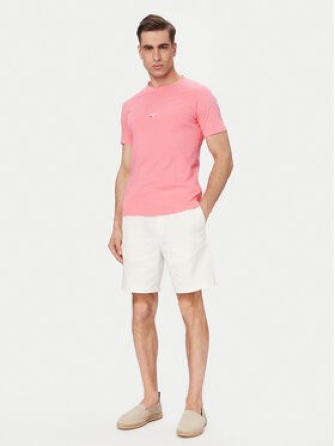 BOSS T-Shirt 50517970 Różowy jasny Slim Fit