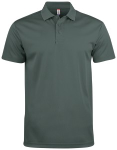 clique Basic Active Polo z 100% poliestru o strukturze pike – pistol