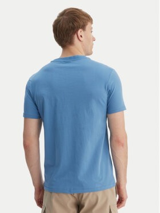 Napapijri T-Shirt S-Mahsa NP0A4FZB Niebieski Regular Fit