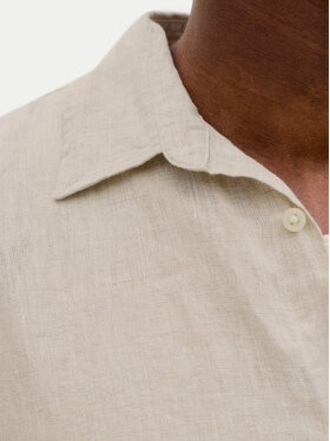 Jack & Jones Koszula Lawrence 12293563 Beżowy jasny Regular Fit