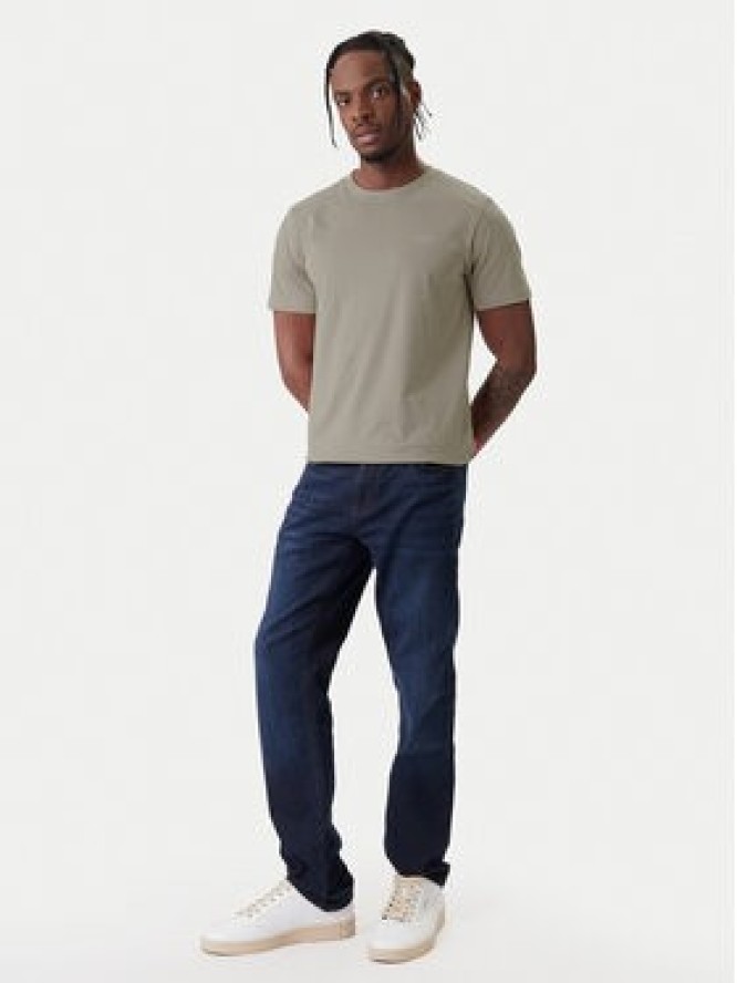 JOOP! Jeans T-Shirt 32Alphis 10011152 30045926 Beżowy Modern Fit