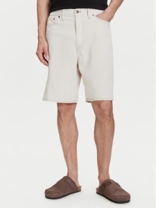 Gap Szorty jeansowe 781609 Beżowy Loose Fit