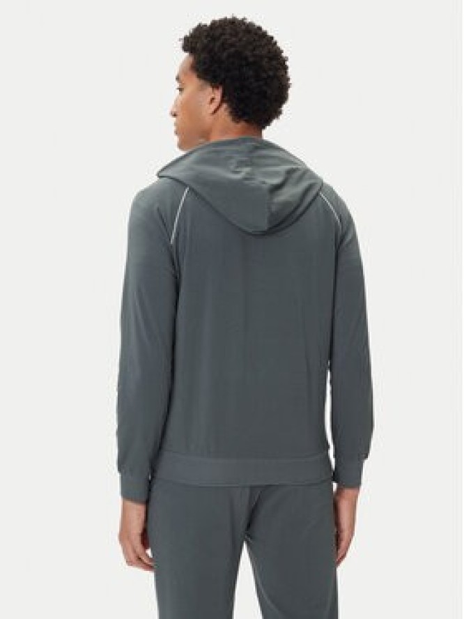 BOSS Bluza Mix&Match 50515313 Zielony Regular Fit