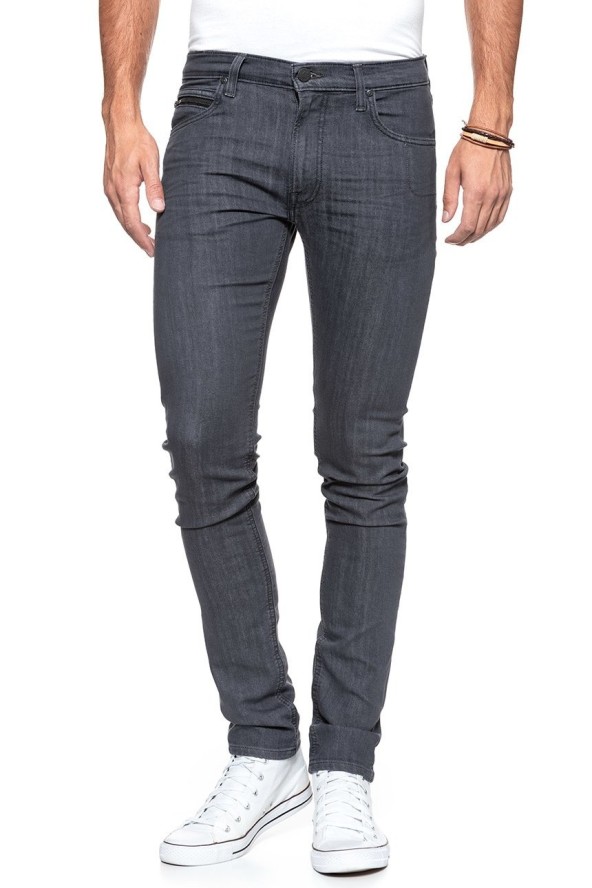 JEANSY MĘSKIE LEE FESTIVAL LUKE BLUE ASH L73IYBPO 112120657