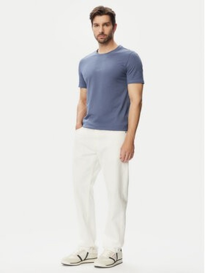 Guess T-Shirt 153107 Niebieski Classic Fit