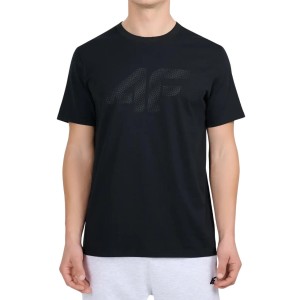 Koszulka męska 4F - bawełniany T-shirt, regular fit.