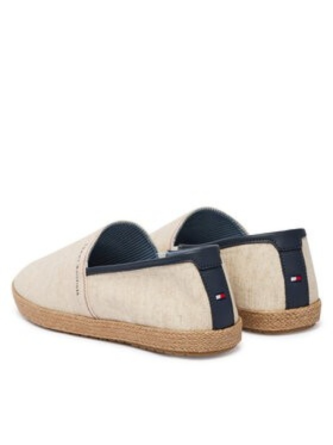 Tommy Hilfiger Espadryle Hilfiger Chambray Espadrille FM0FM05793 Écru