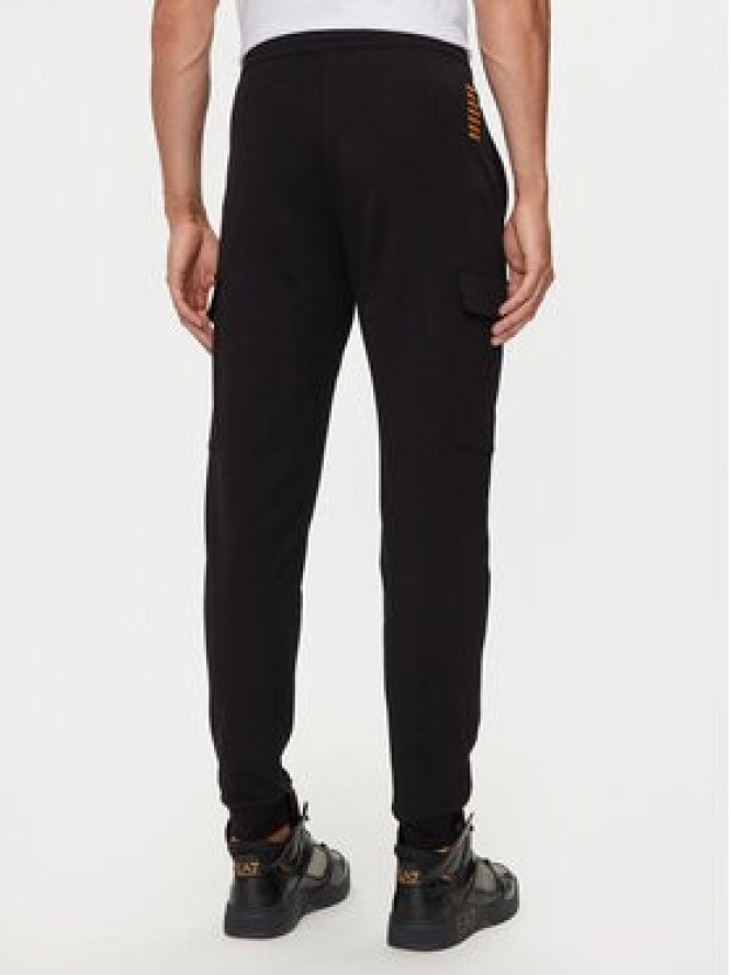 EA7 Emporio Armani Spodnie dresowe 8NPP67 PJVRZ 0208 Czarny Regular Fit