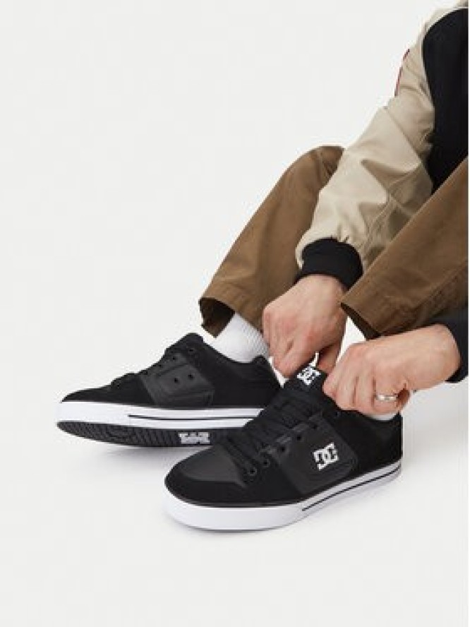 DC Shoes Sneakersy EO-PURE 300660-BLW Czarny