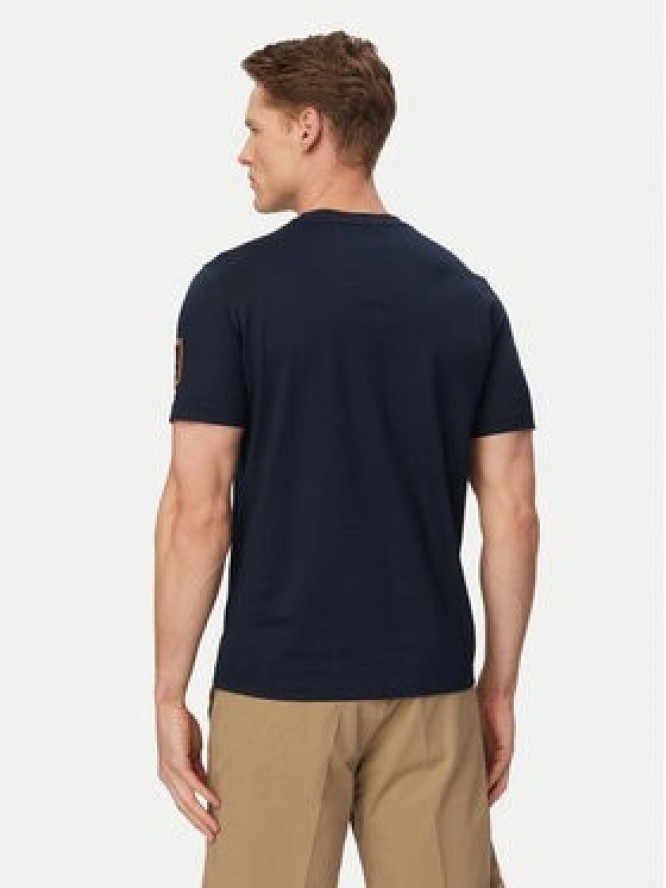 Aeronautica Militare T-Shirt 261TS2523UJ00682 Granatowy Regular Fit