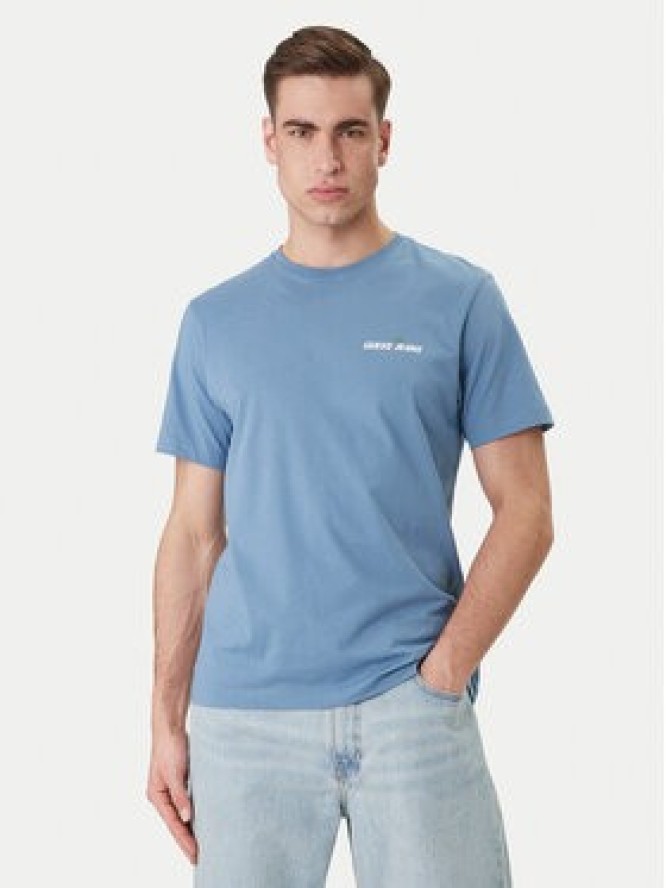 Guess Jeans T-Shirt M6GIC0 K8HM0 Niebieski Regular Fit