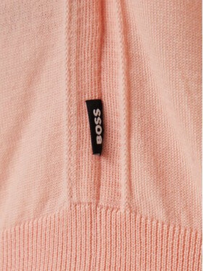 BOSS Sweter Leno-P 50468239 Różowy Slim Fit
