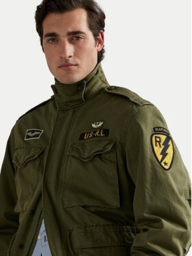 Polo Ralph Lauren Kurtka przejściowa 710970575001 Zielony Regular Fit