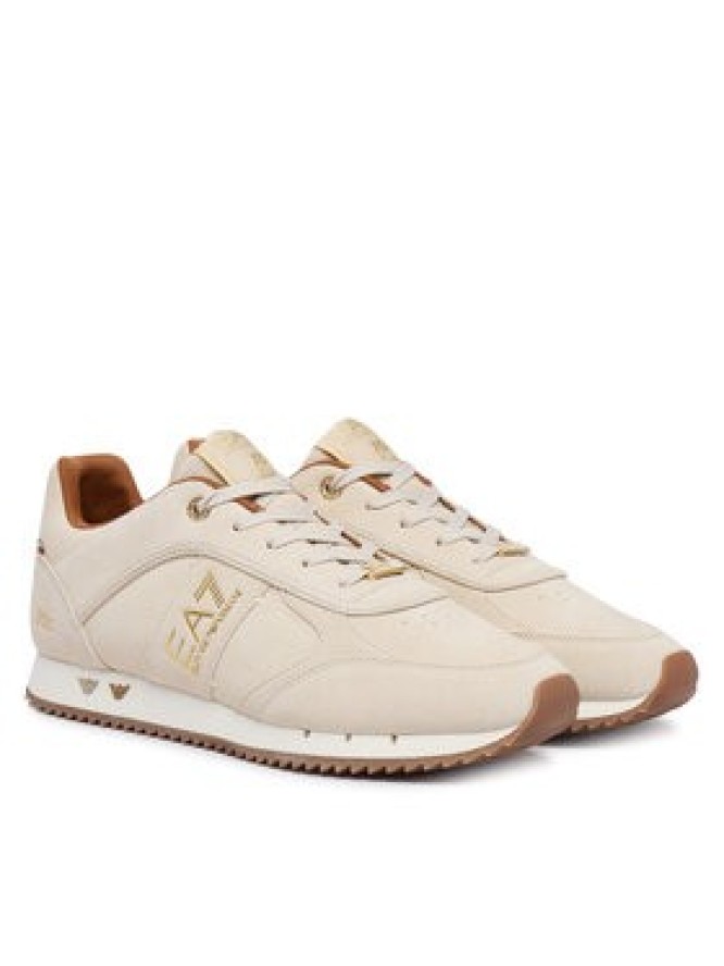 EA7 Emporio Armani Sneakersy 7X000648 AF17465 MZ567 Beżowy