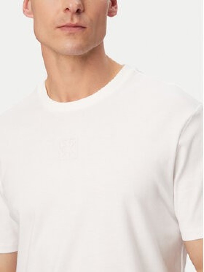 Calvin Klein T-Shirt LV04LF243G Biały Regular Fit