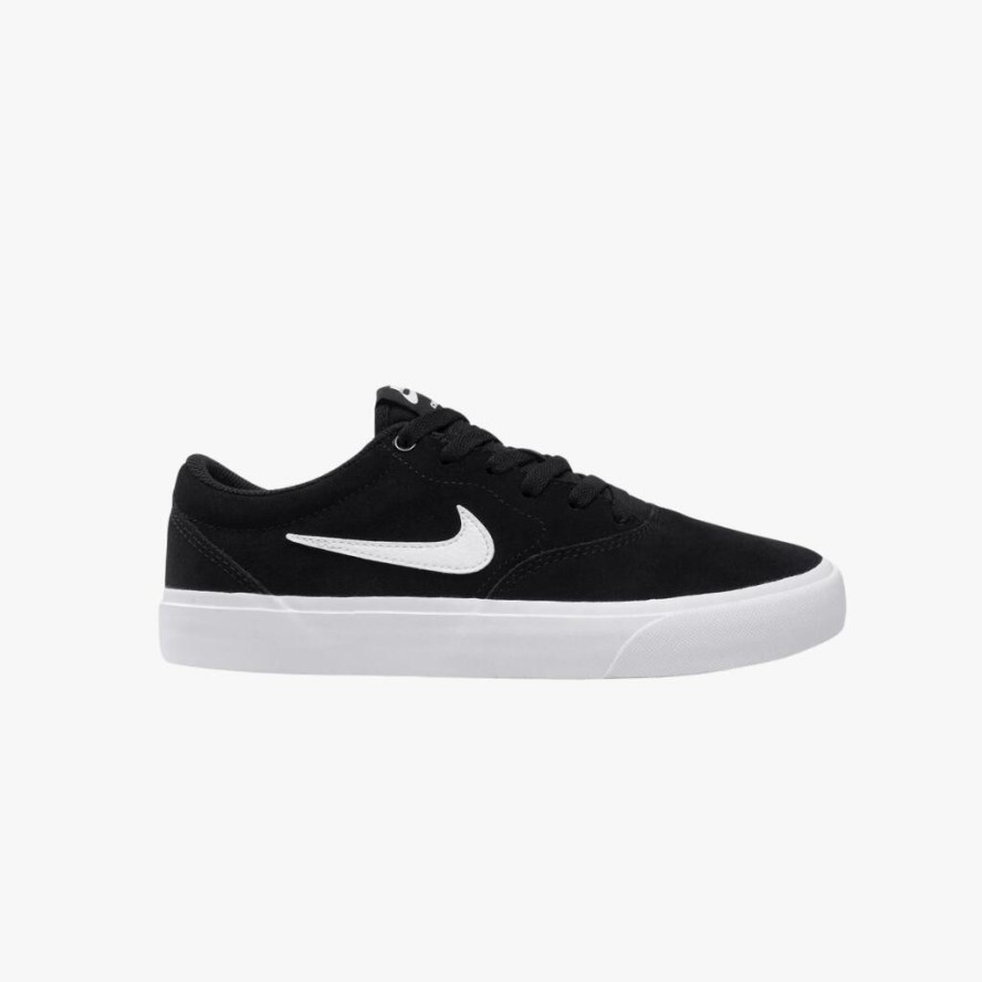 Sneakers Nike Sb Charge Zamszowe czarno-białe