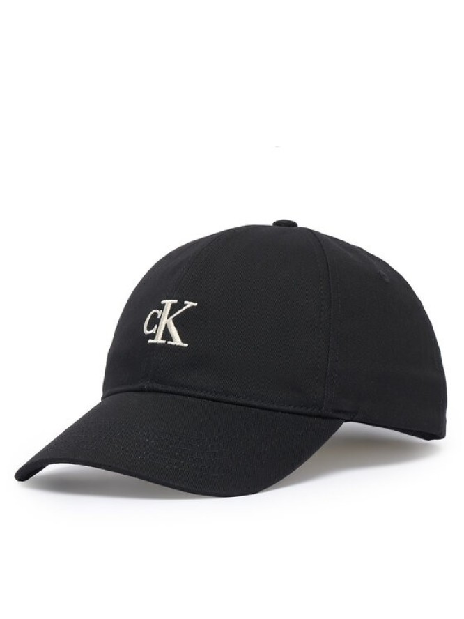 Calvin Klein Czapka z daszkiem Monogram Embroidery Baseball Cap LV04G5002G Czarny