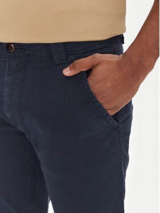 Tommy Jeans Chinosy Tjm Scanton DM0DM09595 Granatowy Slim Fit