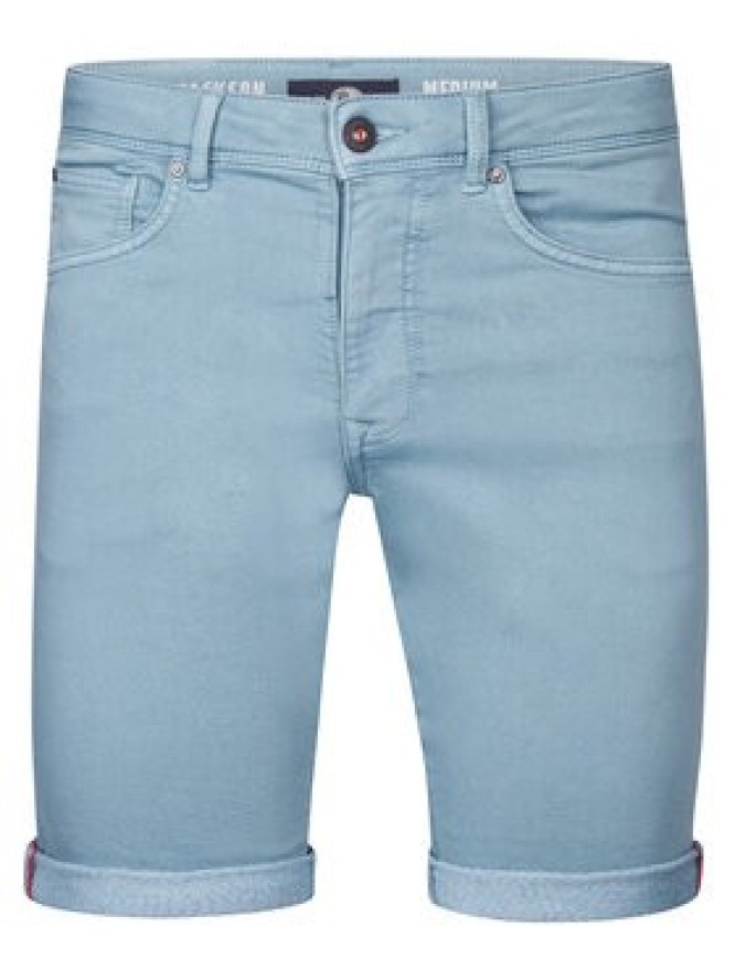 Petrol Industries Szorty jeansowe M-ROS-SHO005 Błękitny Slim Fit