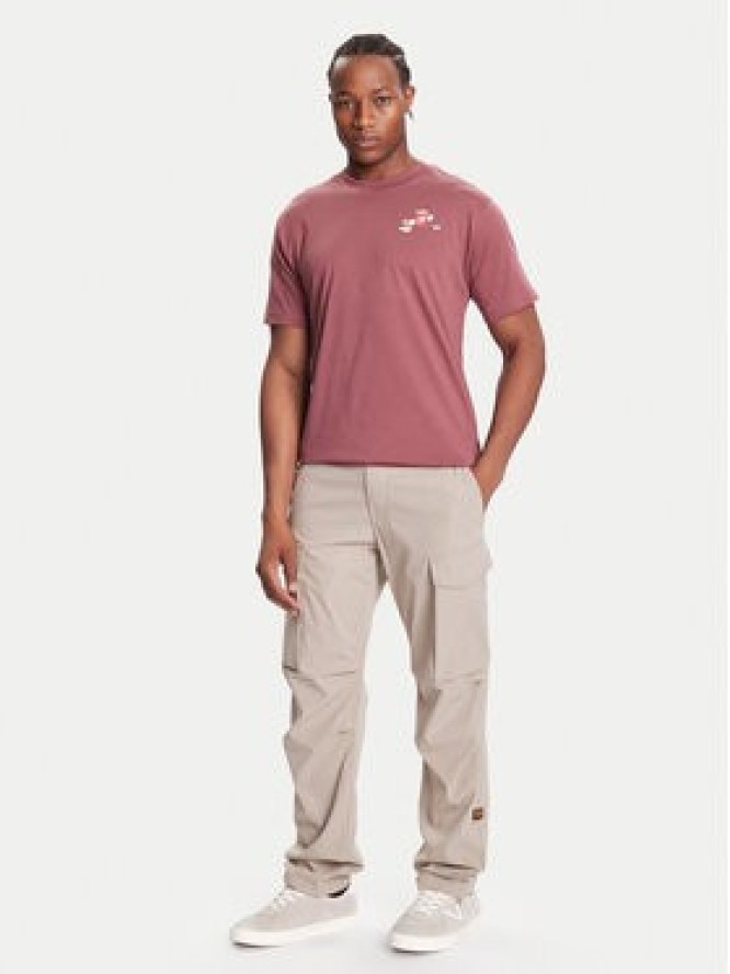 New Balance T-Shirt MT53931 Czerwony Regular Fit