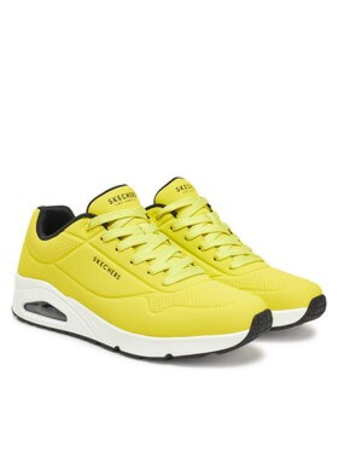 Skechers Sneakersy Uno - Stand On Air 52458/NYLM Żółty