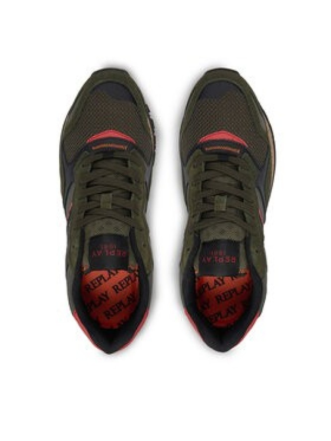 REPLAY Sneakersy GMSG6 .000.C0001T Zielony