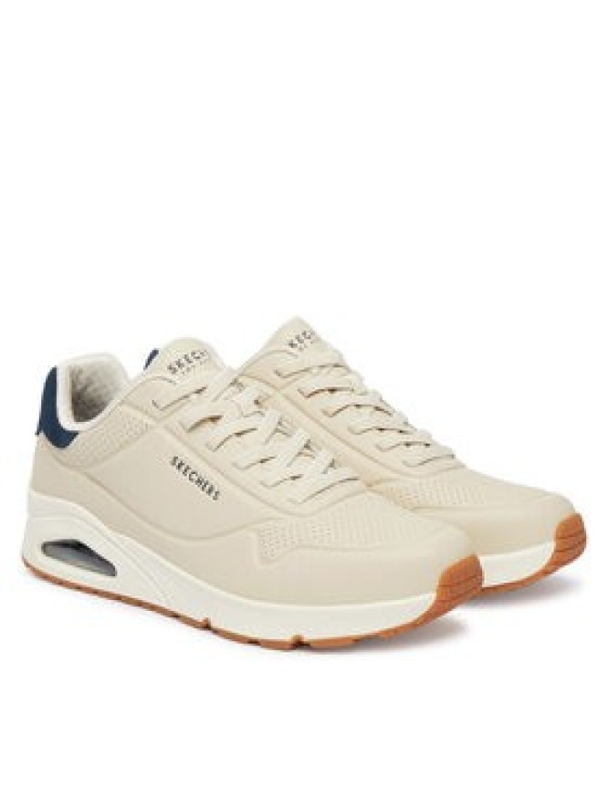 Skechers Sneakersy Uno Tailored Air 183007/NTBL Beżowy