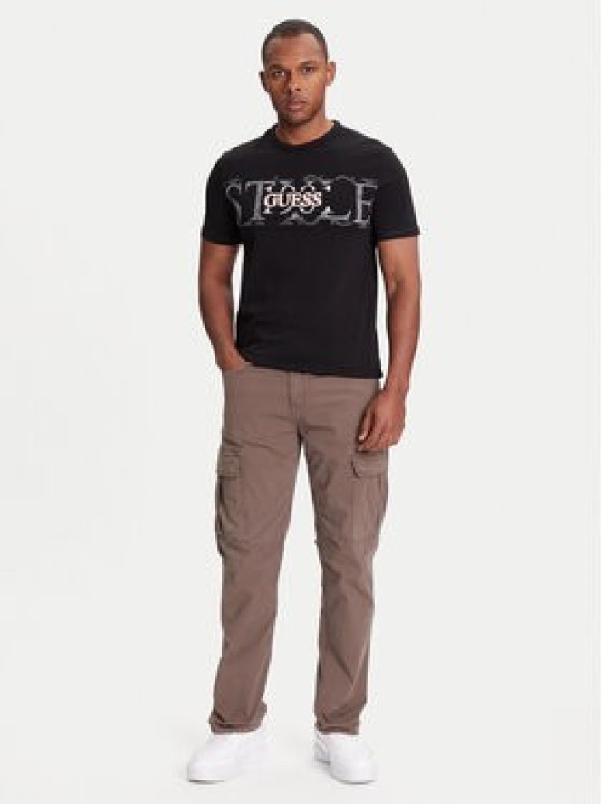 Guess T-Shirt M5YI14 I3Z14 Czarny Regular Fit