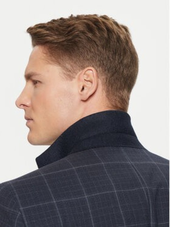 BOSS Garnitur H-Huge 50518097 Granatowy Slim Fit