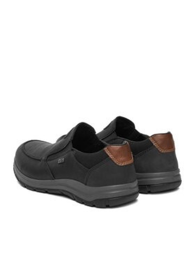 Rieker Półbuty 03651-00 Czarny