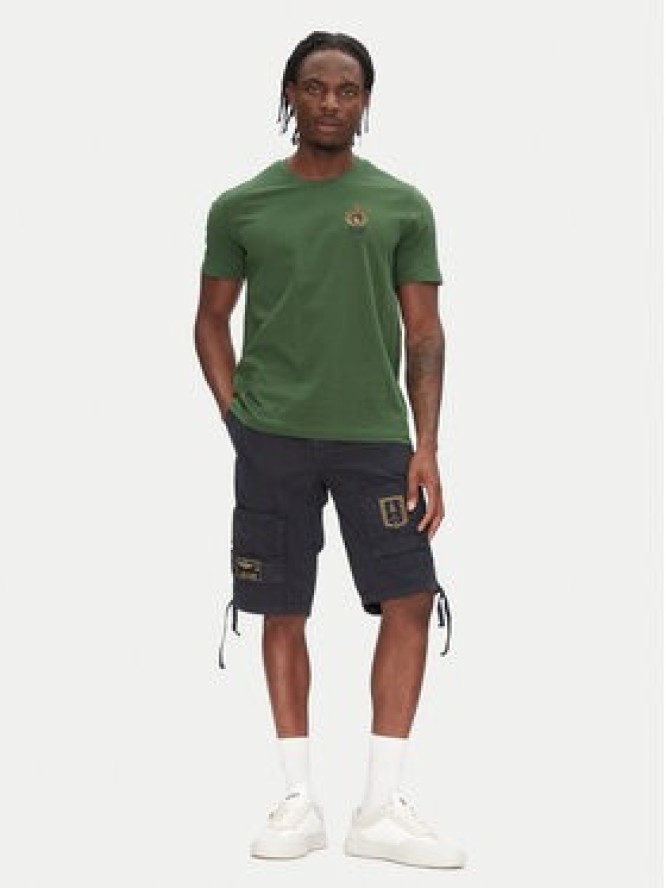 Aeronautica Militare T-Shirt 251TS2391J592 Zielony Regular Fit