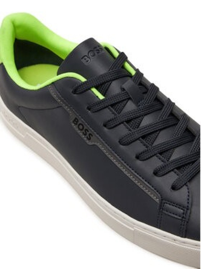Boss Sneakersy Rhys Tenn pusdth 50502869 Granatowy