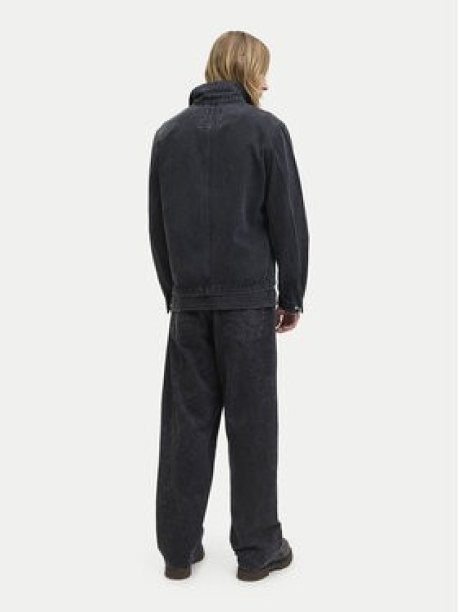 Jack & Jones Jeansy Alex Smith 12282731 Czarny Wide Leg