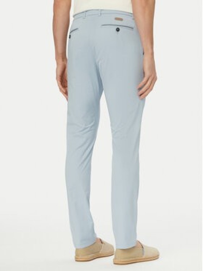 Bugatti Chinosy 4220-16301E Niebieski jasny Regular Fit