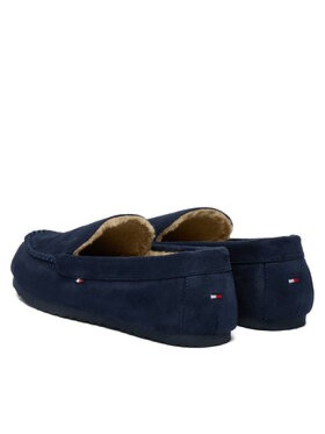 Tommy Hilfiger Kapcie M Driver House FM0FM05617 Granatowy