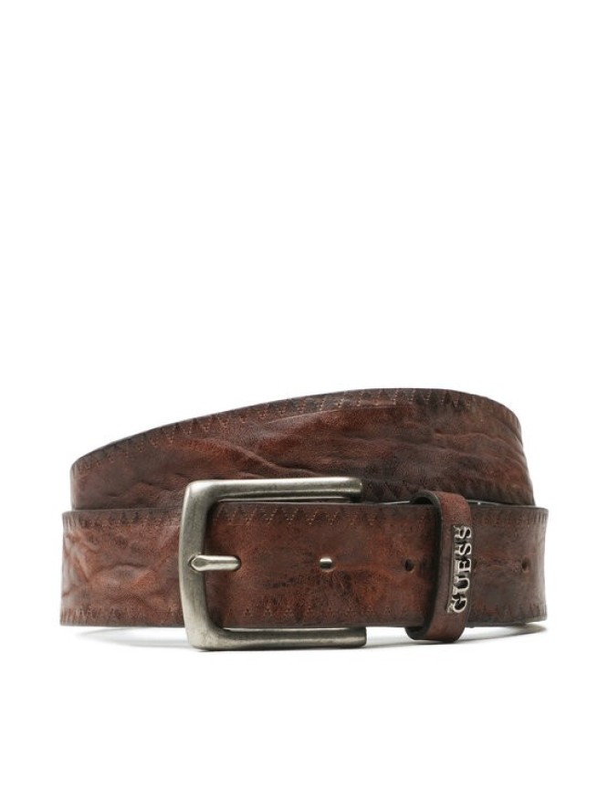 Guess Pasek Męski M3BZ27 L0TP0 Brązowy