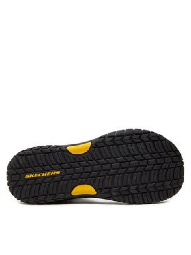 Skechers Sandały Lomell-Rip Tide 204351/BKGY Czarny