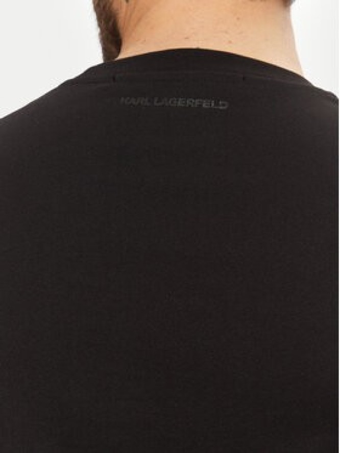 KARL LAGERFELD T-Shirt 755426 551242 Czarny Regular Fit