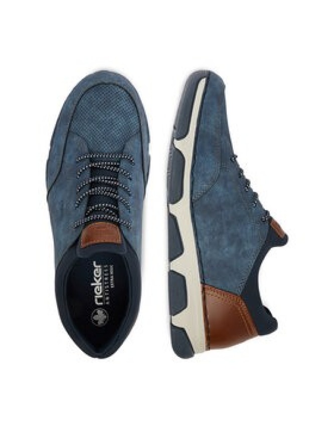 Rieker Półbuty 15950-14 Niebieski