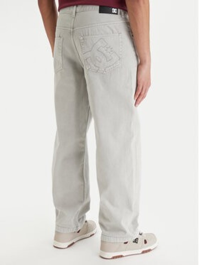 DC Shoes Jeansy EDYDP03435 Szary Baggy Fit