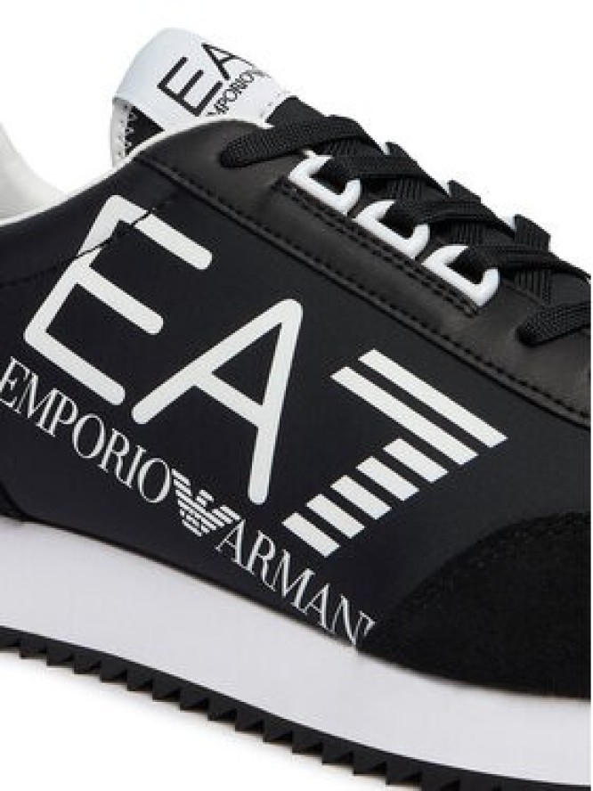 EA7 Emporio Armani Sneakersy 7X000541 AF18609 MZ175 Czarny