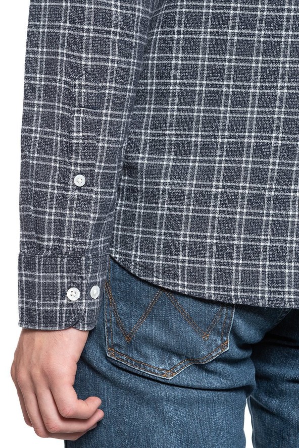 KOSZULA LEE REFINED BUTTON DOWN MIDNIGHT NAVY L882OQMA 112123594