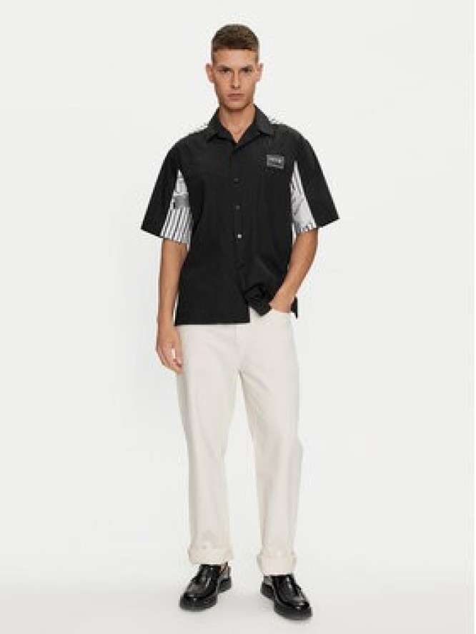 Versace Jeans Couture Koszula 76GAL202 Czarny Relaxed Fit